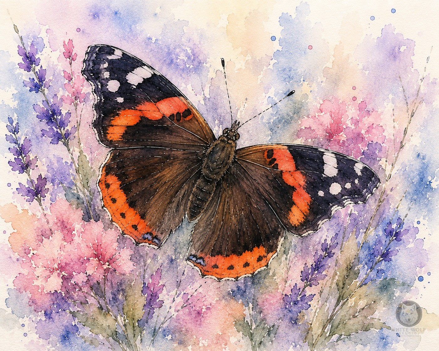 Red Admiral - White Wolf Studio