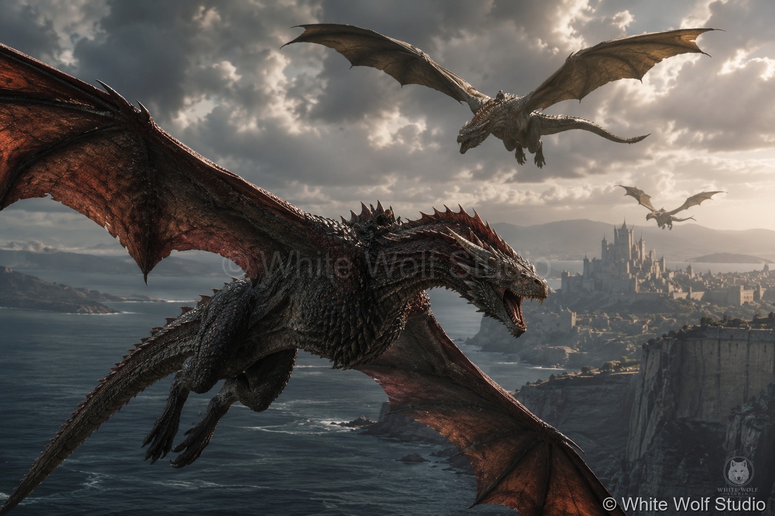 Dragons in Flight — White Wolf Studio