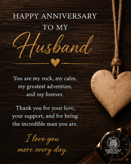 Anniversary — Husband 11