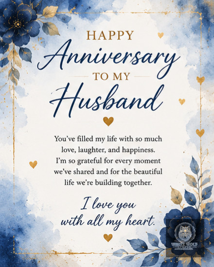 Anniversary — Husband 12