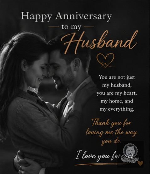 Anniversary — Husband 13