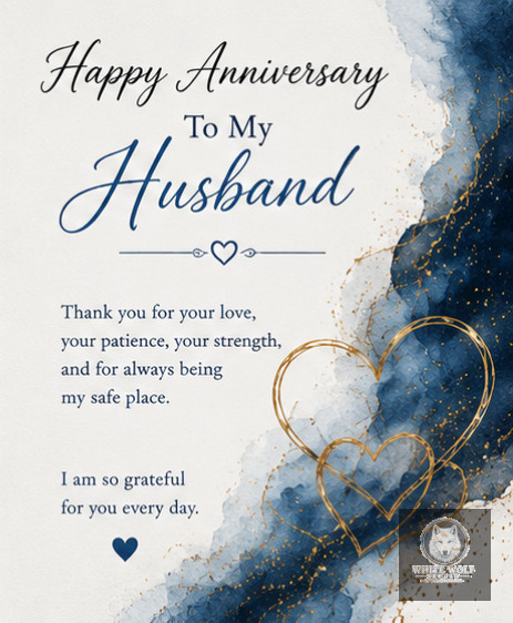Anniversary — Husband 5