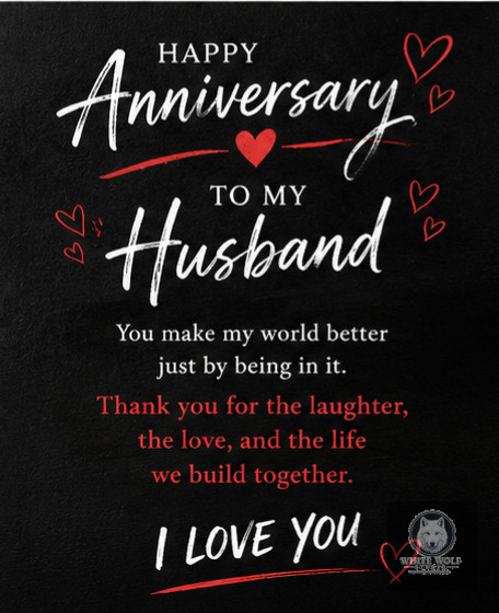 Anniversary — Husband 7