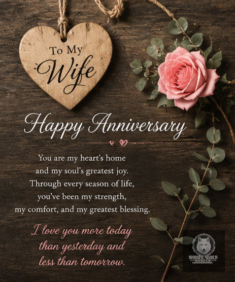 Anniversary — Wife 6
