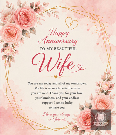 Anniversary — Wife 9